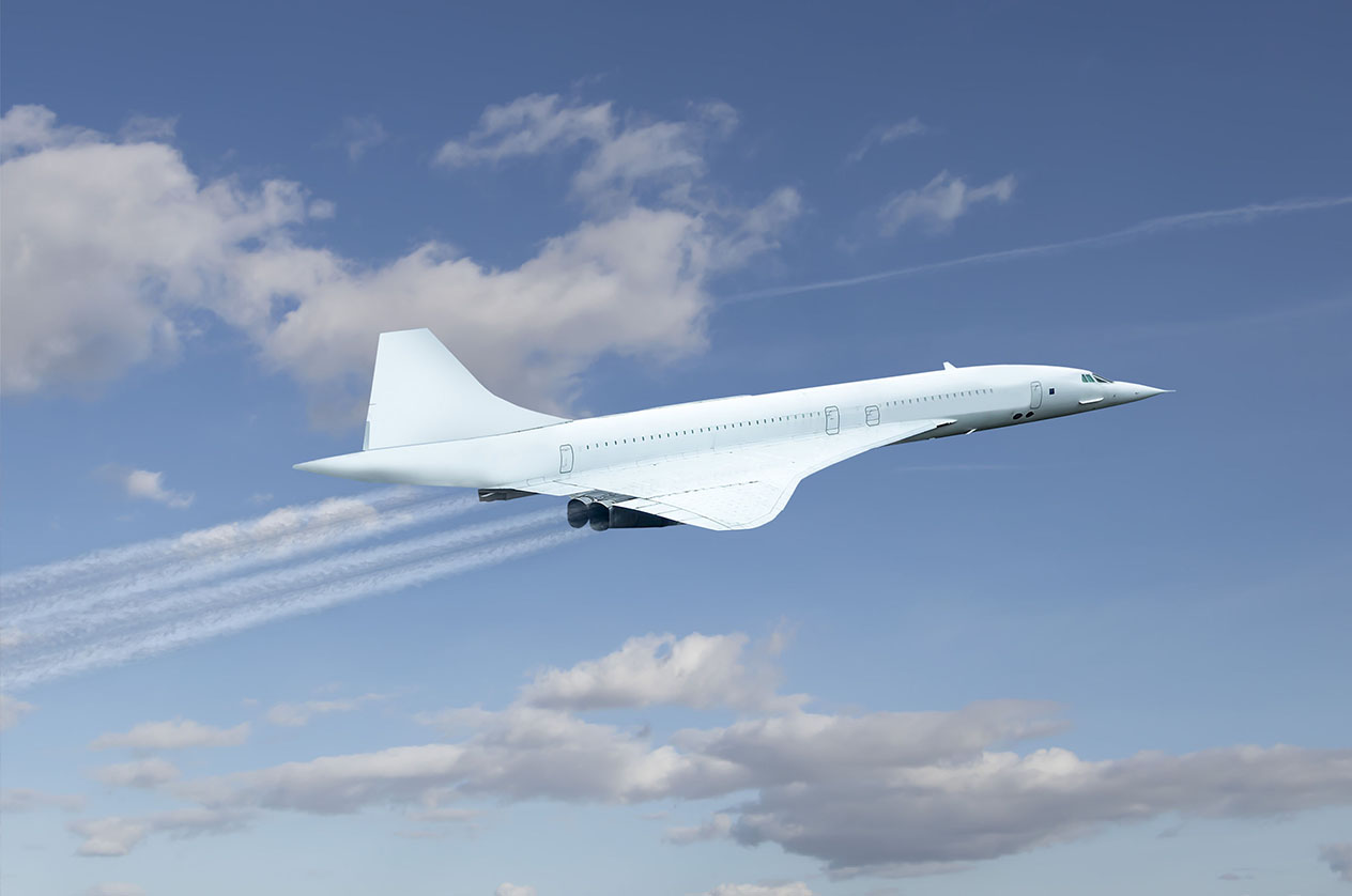 Toute la puissance et la magnificence du Concorde sur cette photographie.