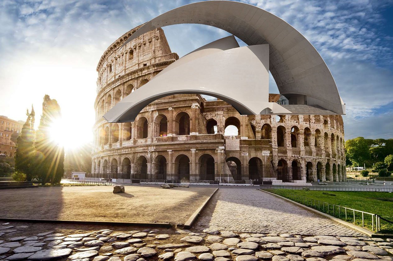 Le Colisée de Rome transformé en salle de concert￼
