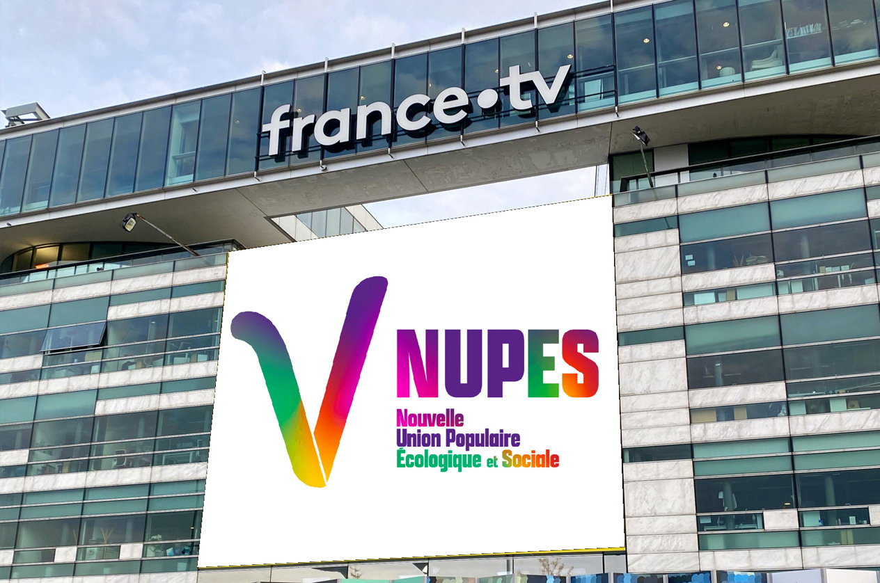 France Télévisions et la Nupes vont fusionner